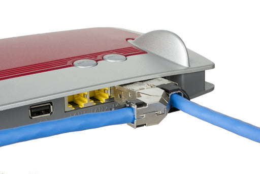 EAN 4251394618562 - METZ CONNECT 25G RJ45 field plug pro 360 Rojo imagen 2