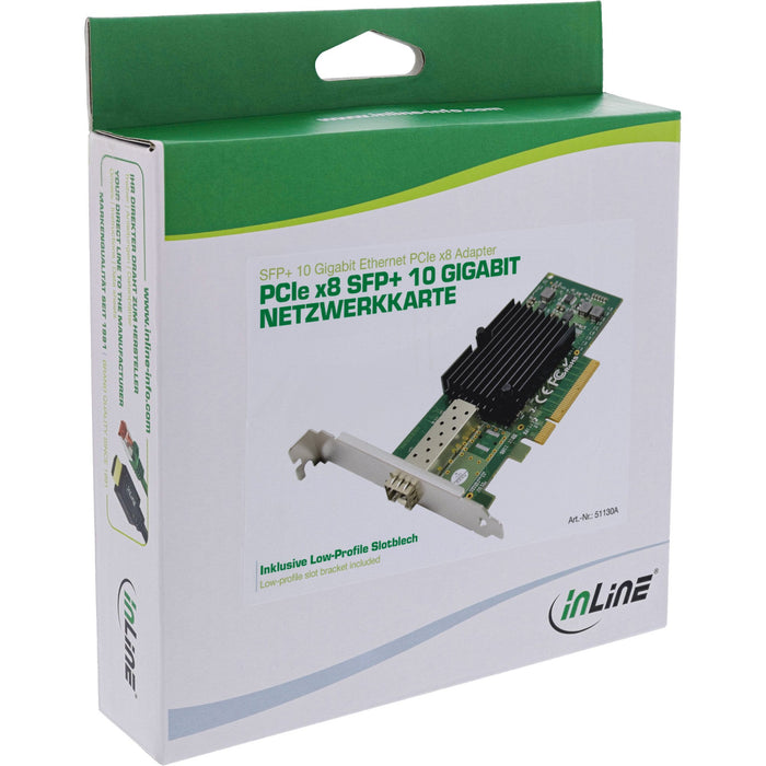 EAN 4043718333295 - InLine 51130A tarjeta y adaptador de interfaz Interno SFP+ imagen 5