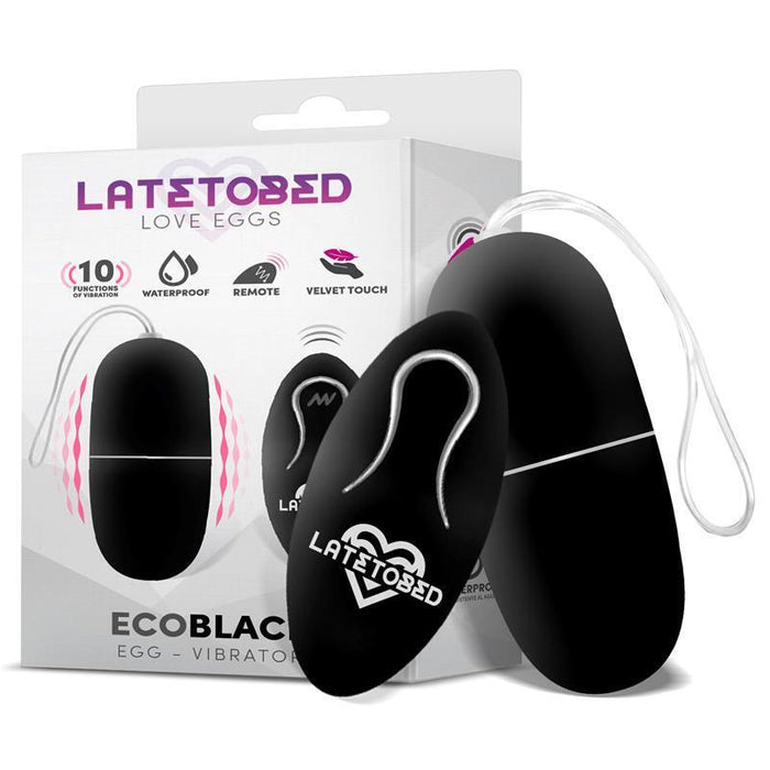 Ecoblack Huevo Vibrador Con Control Remoto