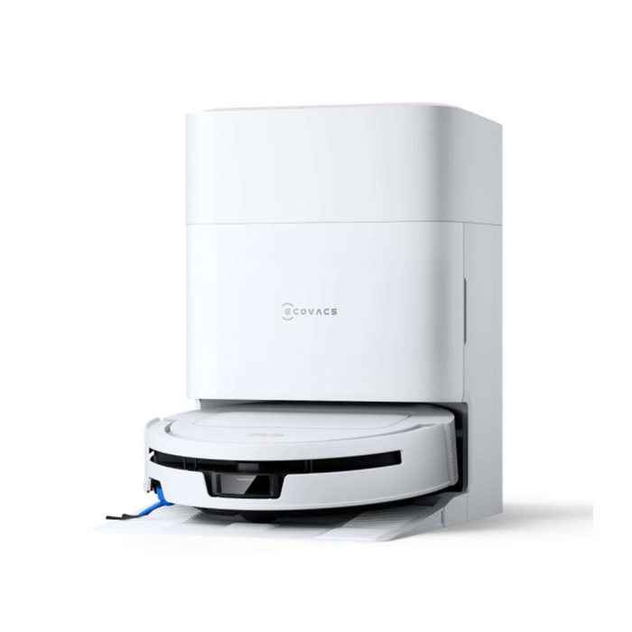 Ecovacs Deebot T90 Max Pro Omni Vacuum Cleaner,Robot,Wet&Dry,40000pa,Truedge 3.0,Zerotangle 4.0,Ozmo Roller 3.0,White+Omni Auto-Empty Statio