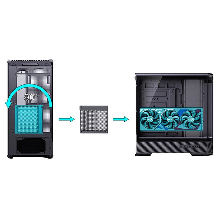 EAN 6970620554884 - Jonsbo D400 Midi Tower Negro imagen 9