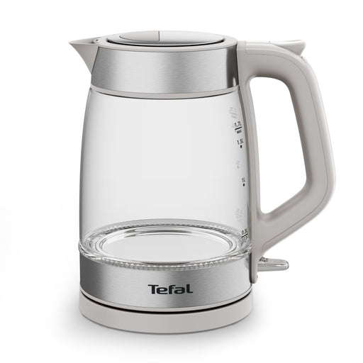EAN 3045387293871 - Tefal Glass Kettle KI605B30 tetera eléctrica 1,7 L 2200 W Gris, Plata, Transparente imagen 1