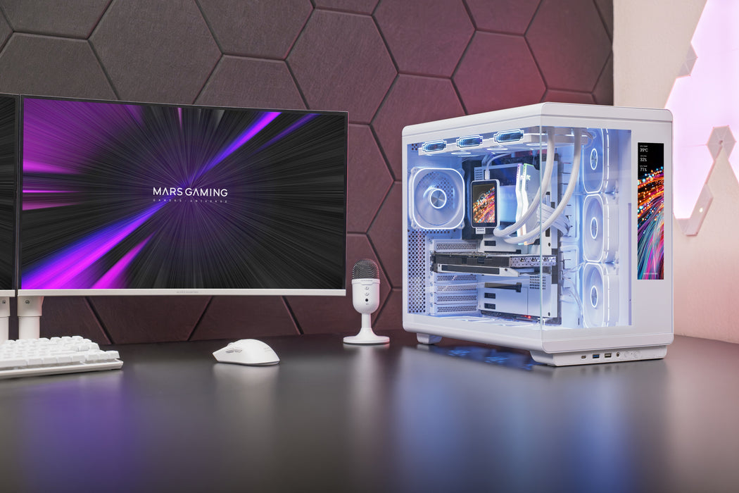 EAN 8435693115298 - Mars Gaming MCREVMAXW carcasa de ordenador Midi Tower Blanco imagen 13