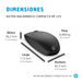 EAN 5715063164594 - HP 235 Slim Wireless Mouse ratón Oficina Ambidextro RF inalámbrico Óptico 1600 DPI imagen 4