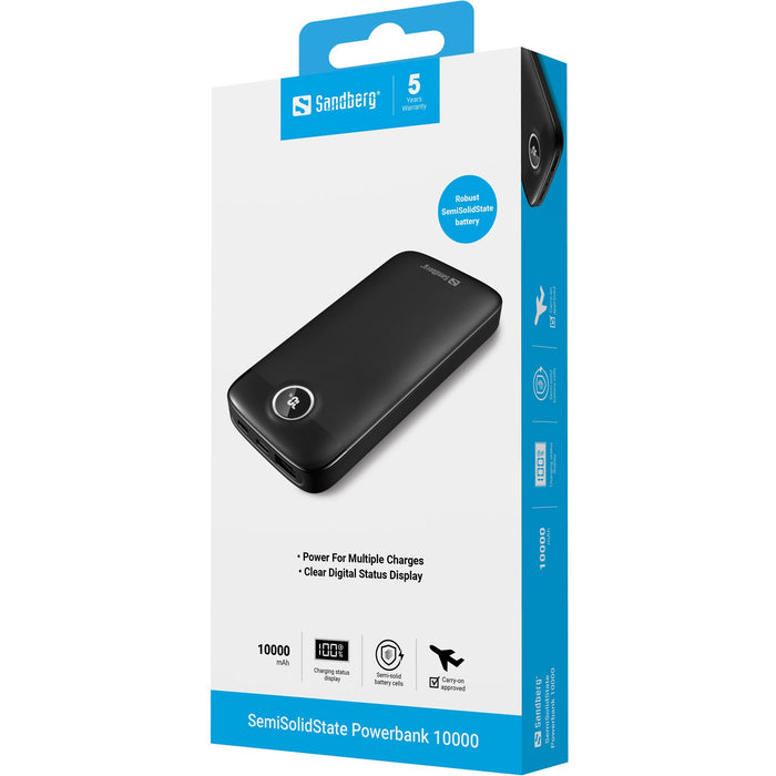 EAN 5705730421488 - Sandberg 421-48 batería externa Semisólido 10000 mAh Negro imagen 5