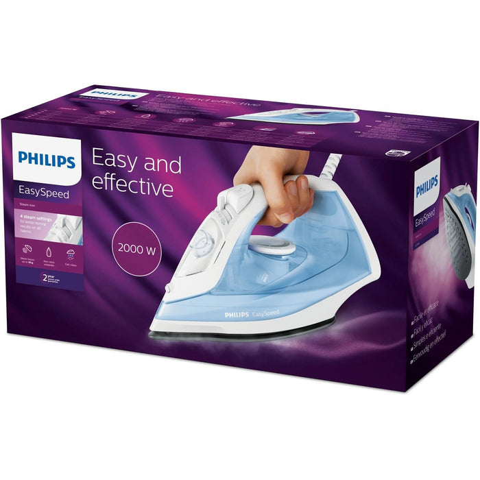 EAN 8710103912958 - Philips EasySpeed GC1740/20 plancha 2000 W Azul claro imagen 3