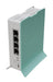 EAN 4752224008480 - Mikrotik hAP router inalámbrico Gigabit Ethernet Banda única (2,4 GHz) Verde, Blanco imagen 1