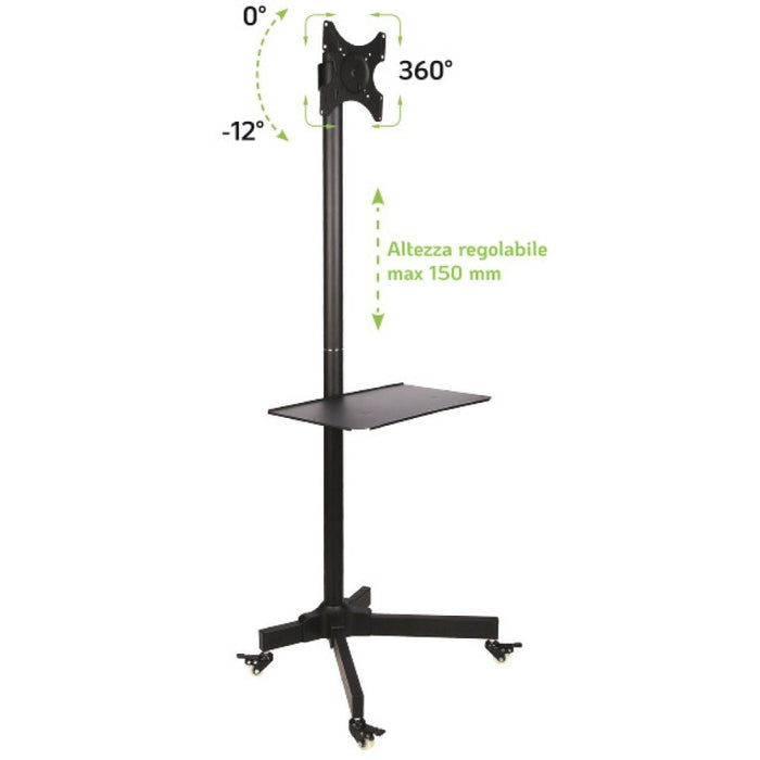 EAN 8051128100723 - Techly ICA-TR20 soporte para TV 94 cm (37") Negro imagen 5