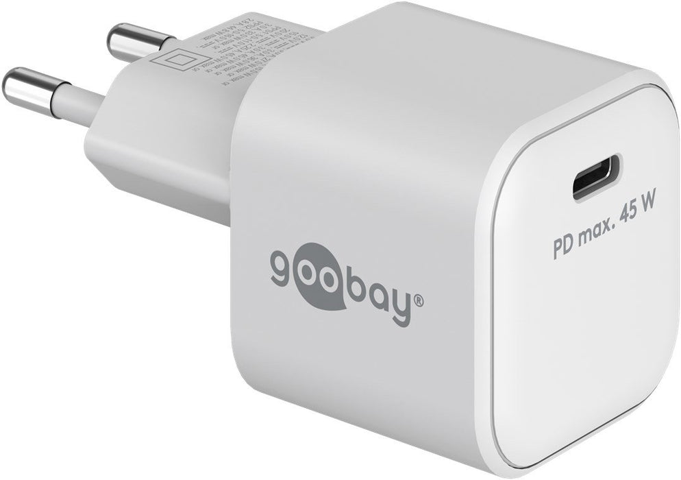 EAN 4040849653322 - Goobay 65332 cargador de dispositivo móvil Auriculares, Teléfono móvil, Portátil Blanco Corriente alterna imagen 1