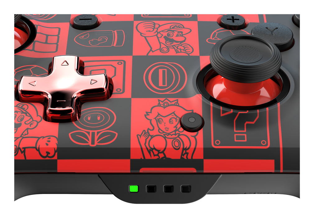 EAN 708056071578 - PDP REMATCH GLOW Negro, Verde, Rojo Gamepad Analógico/Digital Nintendo Switch, Nintendo Switch OLED imagen 9