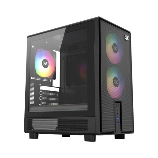EAN 6978262010997 - XYZ X-CS-ATOM-B carcasa de ordenador Micro Torre Negro imagen 2