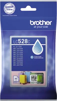 EAN 4977766839761 - Brother LC528CP cartucho de tinta 1 pieza(s) Original Cian imagen 1