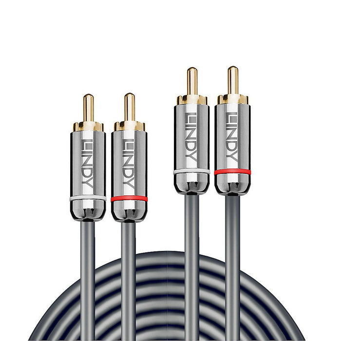 EAN 4002888353441 - Lindy 35344 cable de audio 0,5 m 2 x RCA Antracita imagen 2