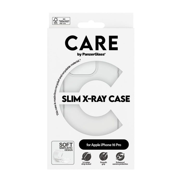 EAN 5715685005817 - PanzerGlass CARE™ by ® X-Ray Case iPhone 16 Pro funda para teléfono móvil Transparente imagen 3