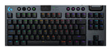 EAN 5099206121300 - Logitech G G915 X LIGHTSPEED teclado Juego USB + RF Wireless + Bluetooth QWERTY Nórdico Negro imagen 1