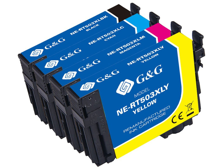 EAN 6937173485256 - G&G 20575 cartucho de tinta 4 pieza(s) Compatible Alto rendimiento (XL) Negro, Cian, Magenta, Amarillo imagen 3
