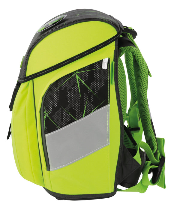 EAN 4008110370675 - Herlitz FiloActive Plus DIN Wild Life juego de mochila escolar Niño Poliéster Negro, Verde imagen 4