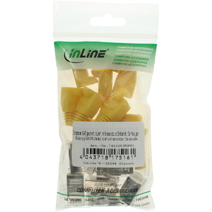 EAN 4043718175161 - InLine 74510Y conector Amarillo imagen 2