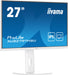 EAN 4948570124893 - iiyama ProLite XUB2797HSU-W2 pantalla para PC 68,6 cm (27") 1920 x 1080 Pixeles Full HD LED Blanco imagen 4