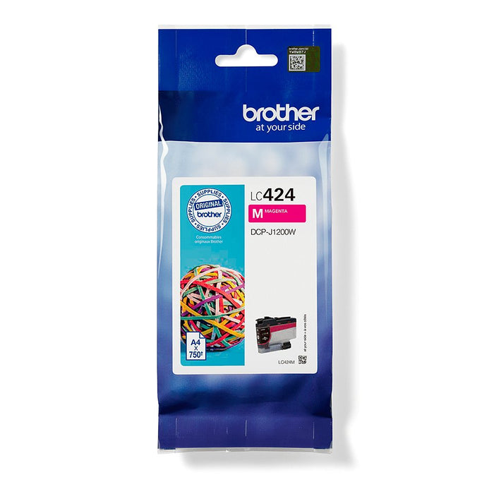 EAN 4977766810463 - Brother LC424M cartucho de tinta 1 pieza(s) Original Magenta imagen 1