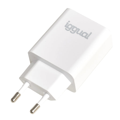 EAN 8435364318164 - iggual IGG318164 cargador de dispositivo móvil Universal Blanco Corriente alterna Interior imagen 1