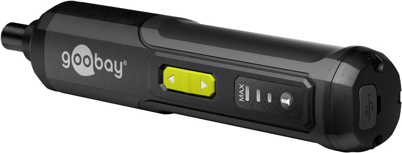 EAN 4040849778162 - Goobay 77816 destornillador eléctrico y llave de impacto 300 RPM Negro imagen 4