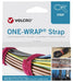 EAN 8412355643054 - Velcro ONE-WRAP presilla Brida reutilizable Polipropileno (PP), Velcro Rojo 25 pieza(s) imagen 1