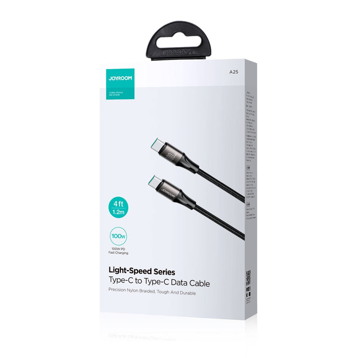 EAN 6941237102676 - JOYROOM SA25-CC5 cable USB 1,2 m USB C 0,48 Gbit/s 100 W Negro imagen 2