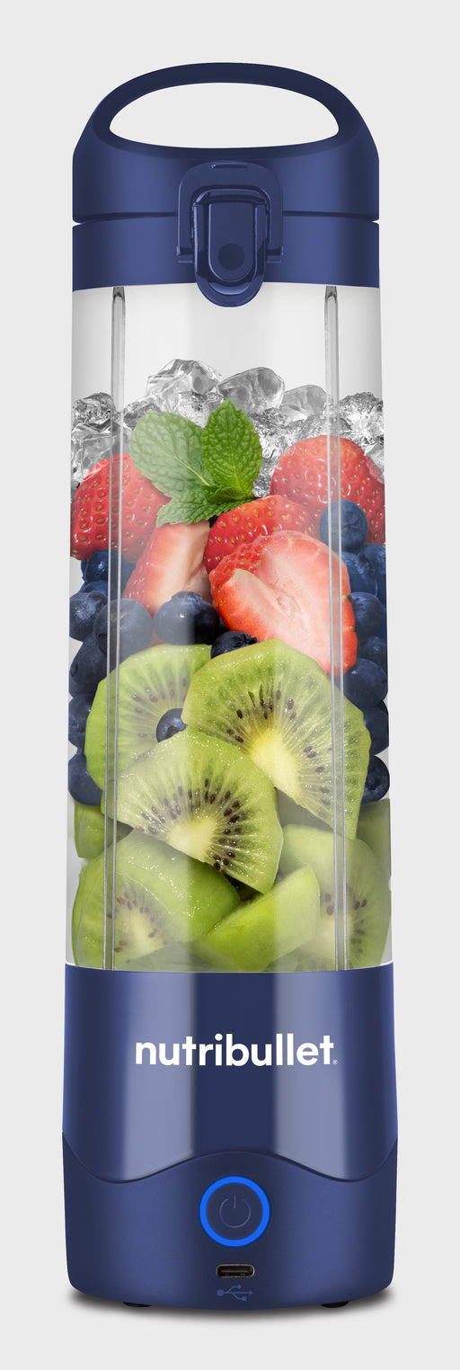 EAN 8006447002111 - NutriBullet Portable 0,475 L Licuadora de vaso Azul, Marina imagen 1