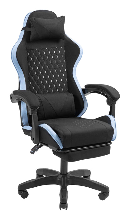 EAN 8435693111092 - Mars Gaming MGC-X Fabric Silla para videojuegos de PC Asiento acolchado Negro, Azul imagen 4
