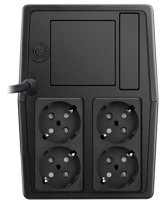 EAN 4711140487649 - FSP FP 1000 sistema de alimentación ininterrumpida (UPS) Línea interactiva 1 kVA 600 W 4 salidas AC imagen 2
