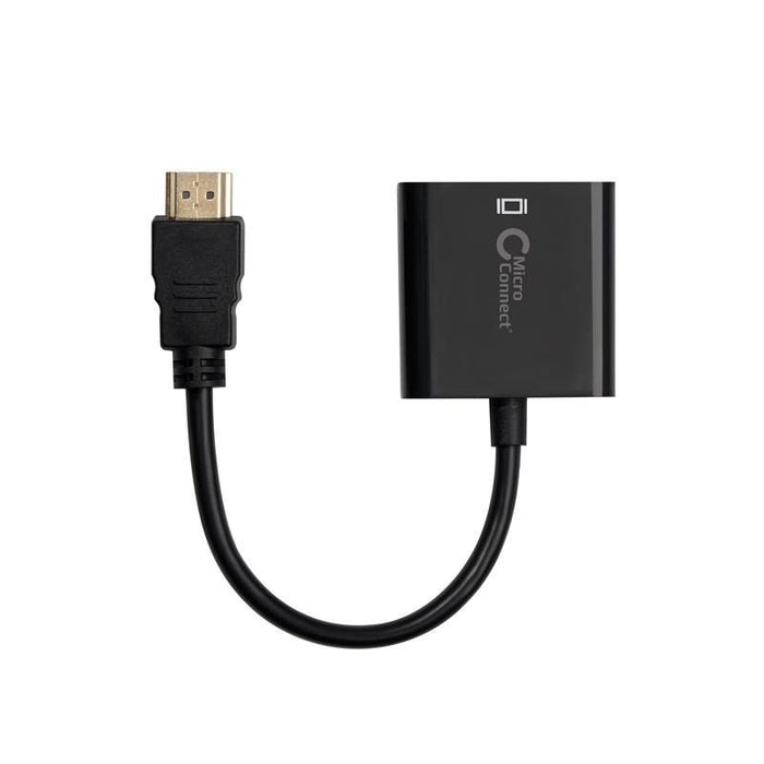 EAN 5712505706541 - Microconnect HDMVGA2B adaptador de cable de vídeo 0,15 m VGA (D-Sub) HDMI tipo A (Estándar) Negro imagen 3