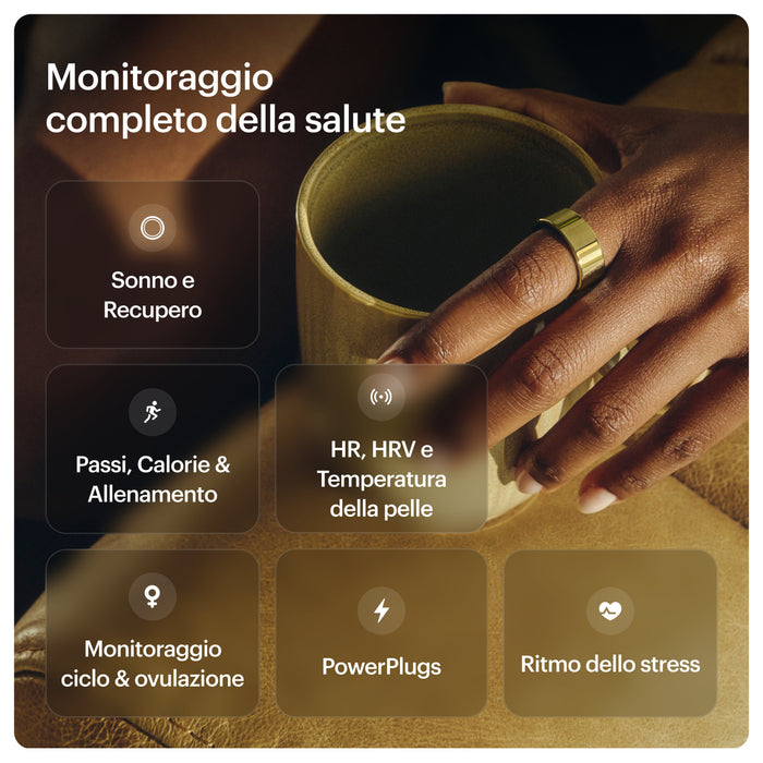 EAN 8906184873671 - Ultrahuman Ring AIR No Anillo inteligente rastreador de actividad Titanio imagen 3