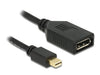 EAN 4043619655540 - DeLOCK 65554 cable DisplayPort 0,21 m Mini DisplayPort Negro imagen 1