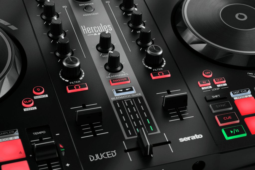 EAN 3362934746445 - Hercules INPULSE 300 MK2 Controladora con opción de realizar scratch utilizando discos de vinilo Negro, R imagen 3