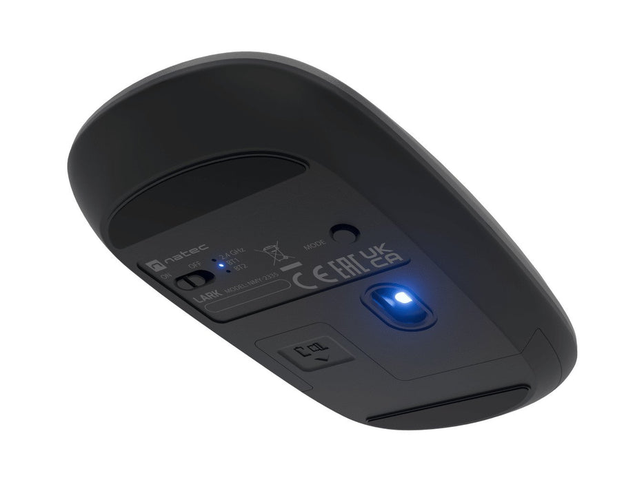 EAN 5901969449532 - NATEC Lark ratón Oficina Ambidextro RF Wireless + Bluetooth Óptico 4000 DPI imagen 7