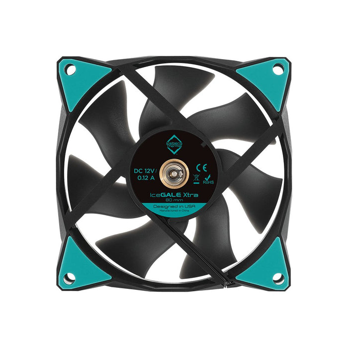 EAN 1230000071116 - Iceberg Thermal IceGALE Xtra Carcasa del ordenador Ventilador 8 cm Negro 1 pieza(s) imagen 3