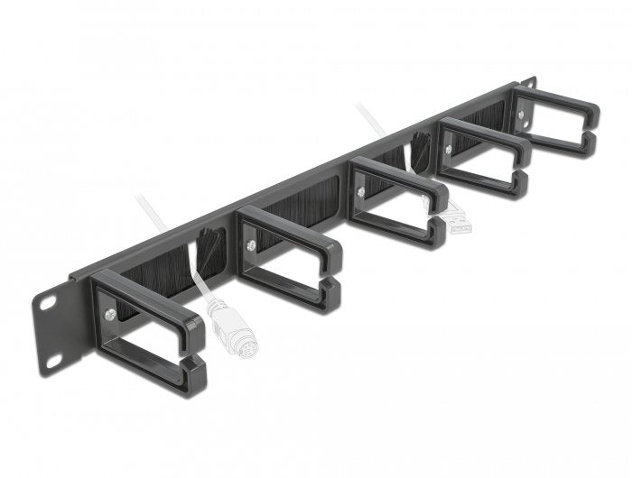 EAN 4043619664900 - DeLOCK 66490 accesorio de bastidor Panel pasacables con cepillo imagen 4