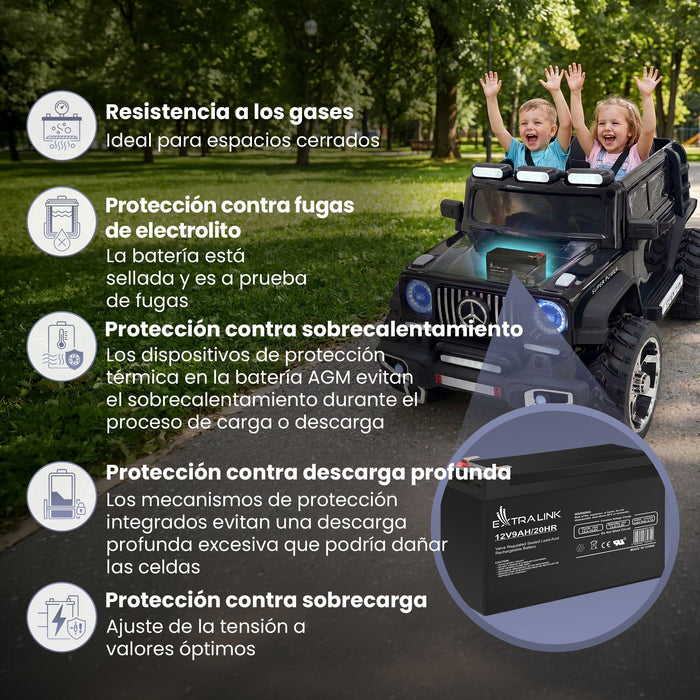 EAN 5903148916569 - Extralink AKUMULATOR BATTERY ACCUMULATOR AGM 12V 9AH Sealed Lead Acid (VRLA) imagen 26