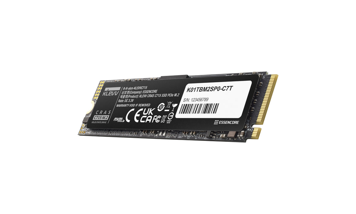 EAN 4895194901792 - Klevv CRAS C715 256 GB M.2 PCI Express 3.0 NVMe 3D TLC NAND imagen 2