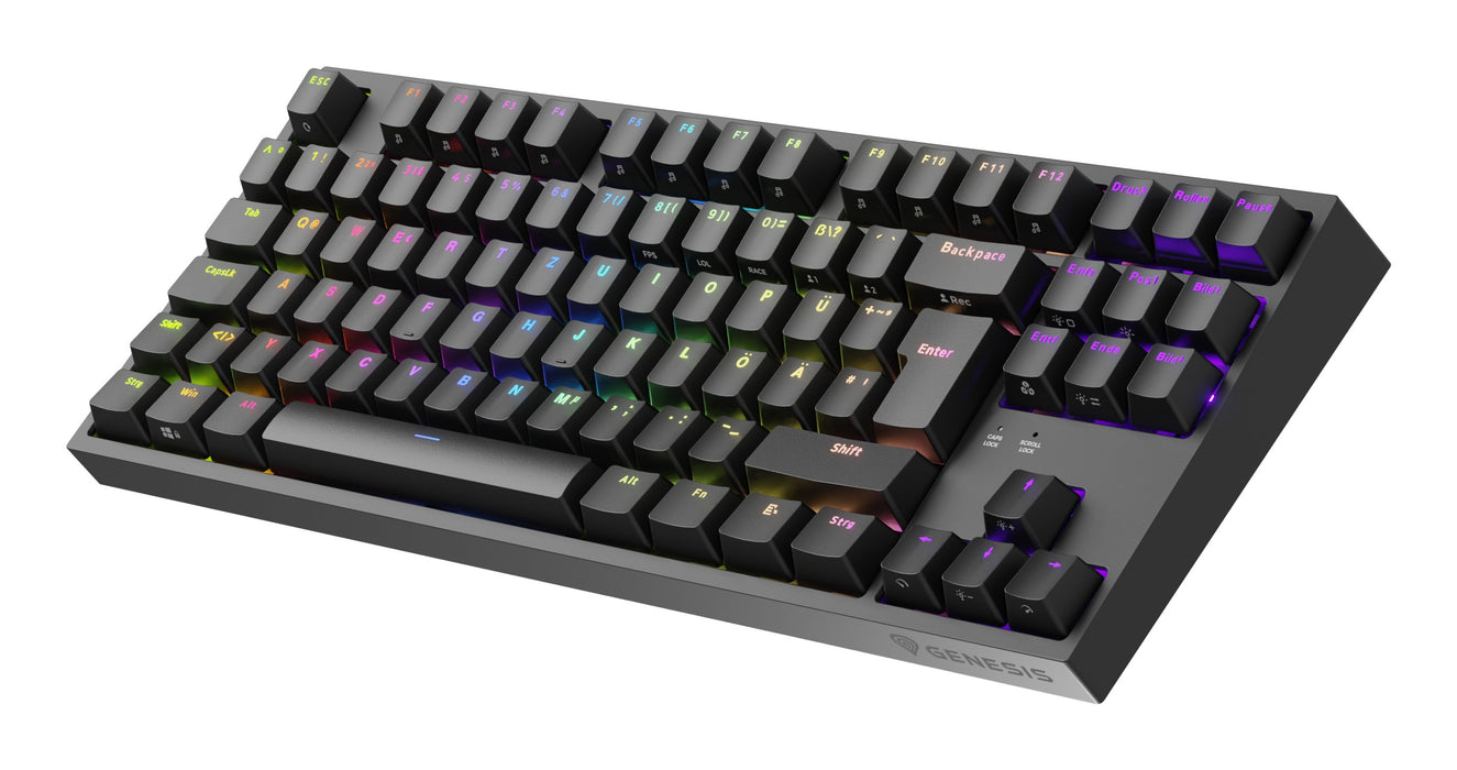EAN 5901969444650 - GENESIS Thor 404 TKL teclado Juego USB QWERTZ Alemán Negro imagen 11