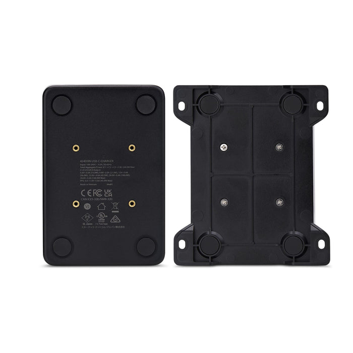 EAN 65030919623 - StarTech.com 424DUK-USB-C-CHARGER cargador de dispositivo móvil Universal Gris Corriente alterna Carga rápi imagen 5