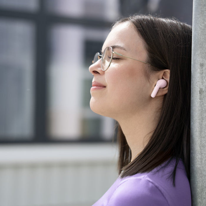EAN 4047443458964 - Hama Freedom Light Auriculares Inalámbrico Dentro de oído Llamadas/Música Bluetooth Rosa imagen 3
