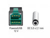 EAN 4043619854981 - DeLOCK 85498 cable de transmisión Negro 2 m PoweredUSB imagen 4