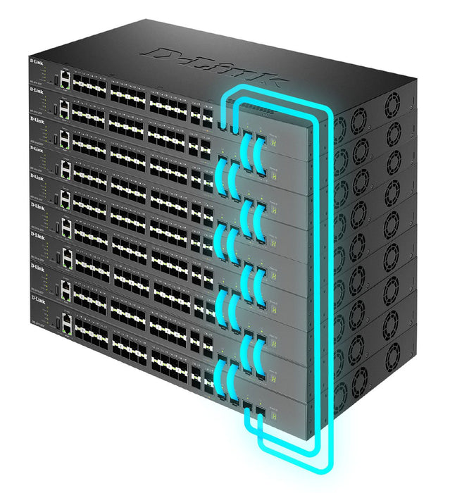 EAN 0790069473494 - D-Link DXS-3410-32SY switch Gestionado L3 Negro imagen 6