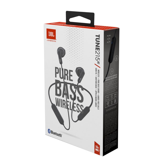 EAN 6925281974366 - JBL Tune 215 Auriculares Inalámbrico Dentro de oído, Banda para cuello Llamadas/Música Bluetooth Negro imagen 6