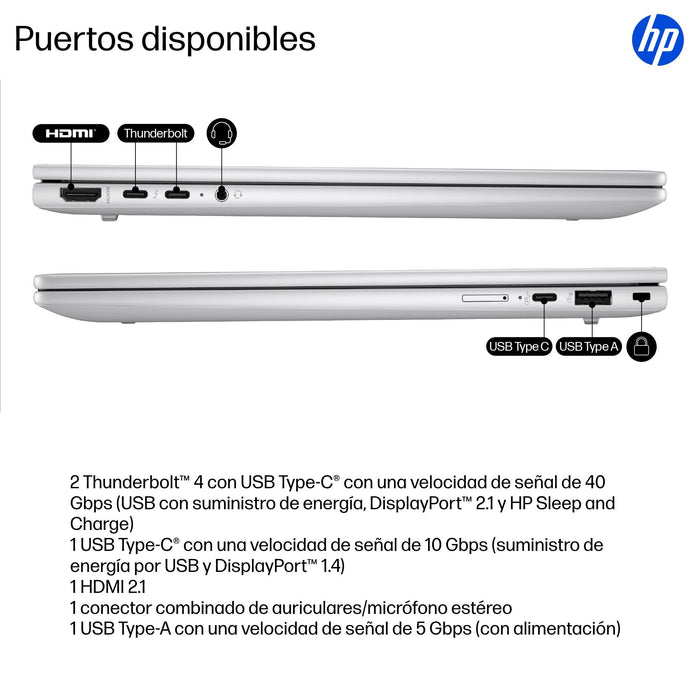 EAN 0198990470740 - HP EliteBook X G1i Next Gen AI PC Wolf Pro Security Edition Copilot+ PC Intel Core Ultra 5 226V Portátil  imagen 5