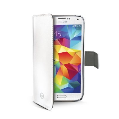 EAN 8021735100874 - Celly WALLY funda para teléfono móvil 11,4 cm (4.5") Funda cartera Blanco imagen 1