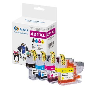 EAN 6942383156711 - G&G NP-B-0421XBKCMY cartucho de tinta 1 pieza(s) Compatible Negro, Cian, Magenta, Amarillo imagen 3