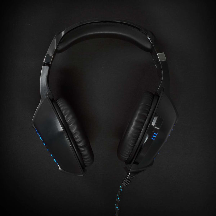 EAN 5412810411122 - Nedis GHST250BK auricular y casco Auriculares Alámbrico Diadema Juego USB tipo A Negro imagen 10